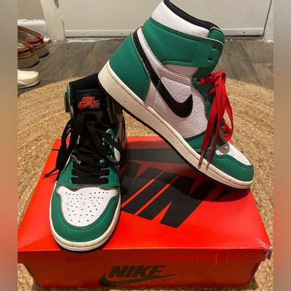 Jordan 1 OG Hi Lucky Green - Picture 1 of 4